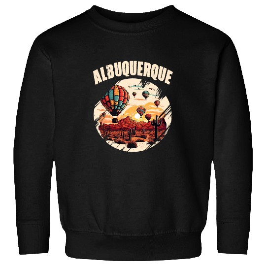 Albuquerque Balloon New Mexico Hot Air Balloon 12 Sweatshirts