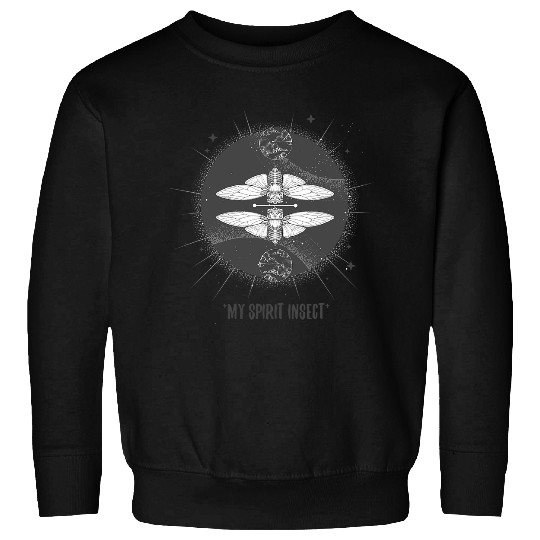 Cicada is My Spirit Insect Esoteric Theme Meme Sweatshirts