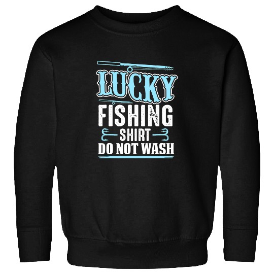 Fishing Lucky Fishing Do not Wash Big Fish Dad Matching 2 Fisher Sweatshirts