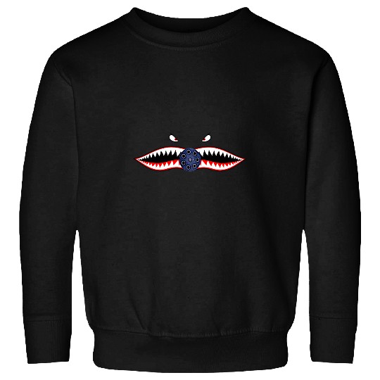 A10 WARTHOG NOSE ART P40 P51 SHARK MOUTH TEETH THUNDERBOLT Sweatshirts