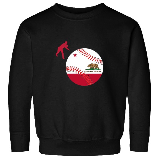 californias High School Baseball Pitcher Cali Pitching Coach Sweatshirts