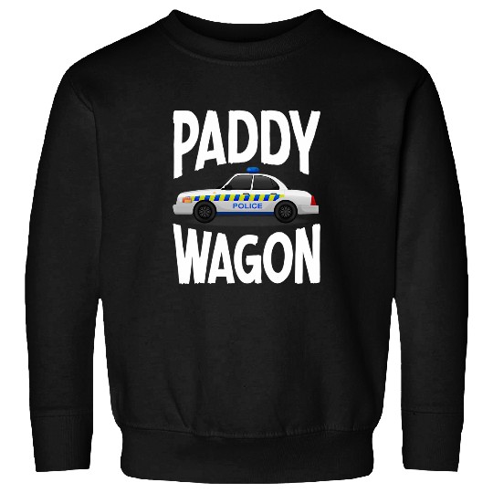 St Patricks Day s Paddy Wagon Police Car Bar Crawl Sweatshirts