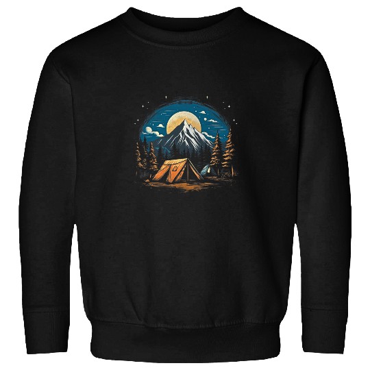 vintages Camping Nature Outdoors Wilderness Wanderlust 203 Sweatshirts