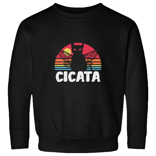 CiCata Brood X Funny Cat Lover Cicada insect Entomologist 21 Sweatshirts