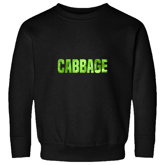 Lacrosse Gift Cabbage Graphic Side Dish Food Cuisine Foodie Lover Sweatshirts