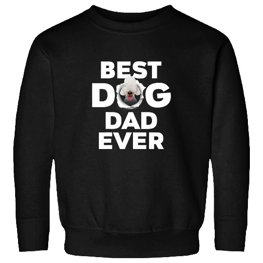 bests Dog Dad Ever Bedlington Terrier Lovers 2 Sweatshirts