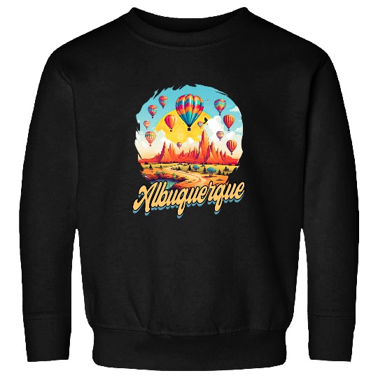Albuquerque Balloon New Mexico Hot Air Balloon 7 Sweatshirts