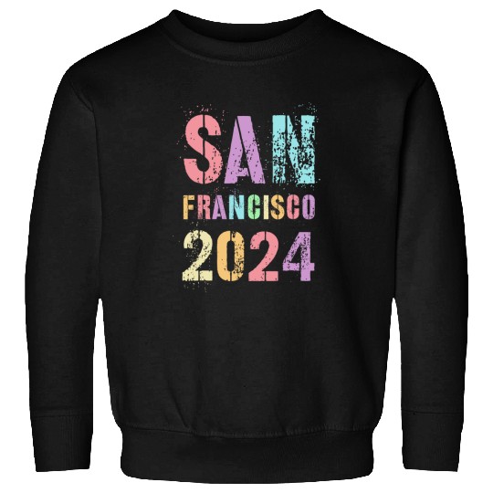 vintages SAN FRANCISCO 2024 Off Duty Spring Break Swim Summer Sweatshirts