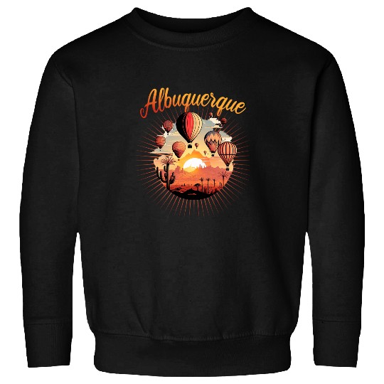 Albuquerque Balloon New Mexico Hot Air Balloon 13 Sweatshirts
