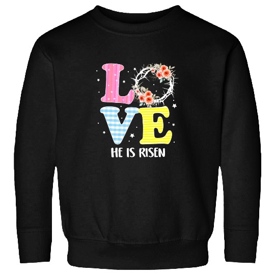 Ph Love Crown of Thorns Easter Day Costume Christian Sweatshirts