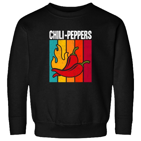 Lacrosse Gift ChiliPepper Hot Food Peppers Spicy Food Chili Pepper Sweatshirts