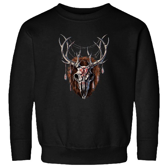 Wendigo Cryptid Creature Horror Cryptozoology Monster Sweatshirts