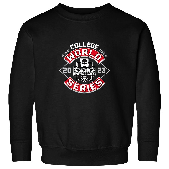 College World Series Baseball FrontBack Homerun Sweatshirts