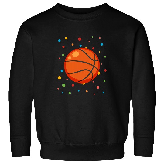 Dot Day Polka Dots Basketball Kids Boy Girl Youth Sweatshirts