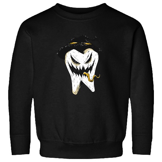 Dental Assistant dentists Squad Teeth Tooth Halloween Creepy Sweatshirts