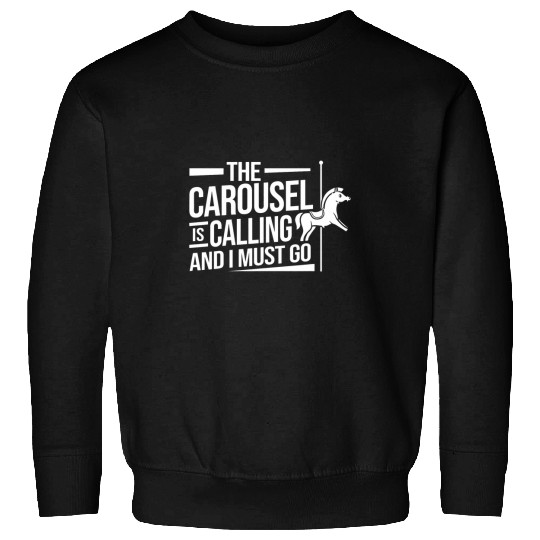 Horse Lover Carousel Horse Tornado carnivals Ride Amusement Park 224 Sweatshirts