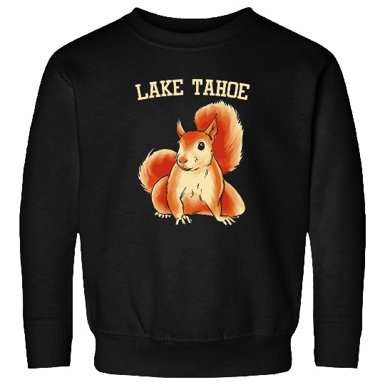 Squirrel Pet Lake Tahoe Natural Squirrel Sweatshirts