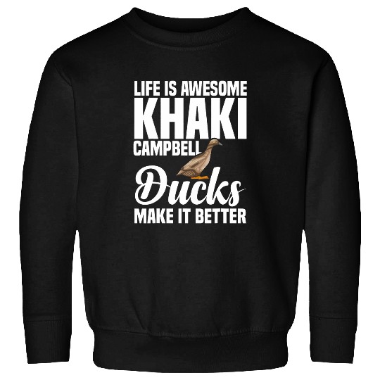 Duck Pet Khaki Duck Owner Khaki Duck Toys Ornament Khaki Ducks Sweatshirts