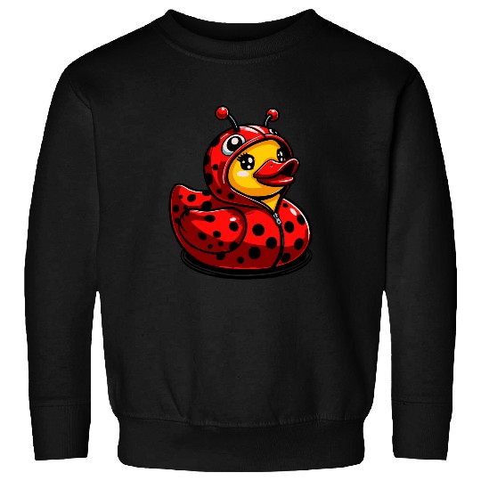 Duck Pet Ladybug Duck Lady Beetles Duckling Sweatshirts