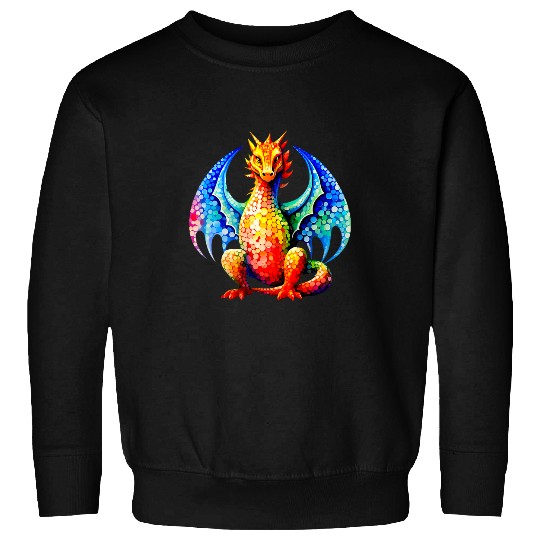 Dot Day Dragon Lovers September Dot Day Art Design Sweatshirts