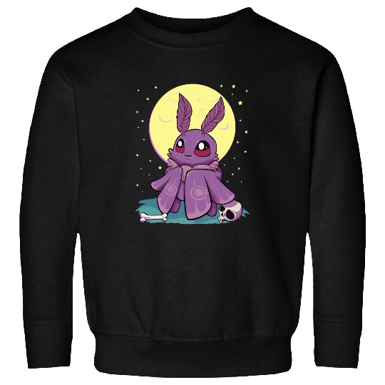 Pastel Goth Kawaii Anime Cute Baby Mothman Cryptid Sweatshirts