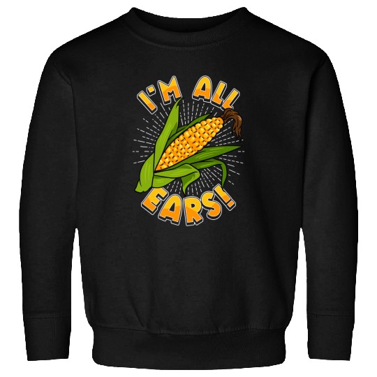 Lacrosse Gift Corn Cob Design For Maize Food Lover 2Im All Ears Sweatshirts