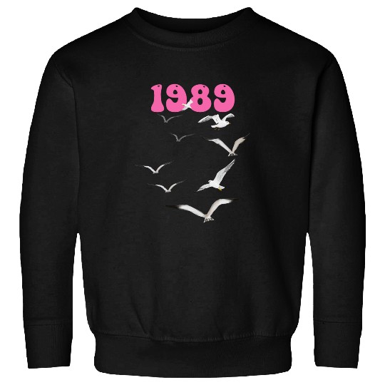 Seagull in the sky Retro Groovy Sweatshirts