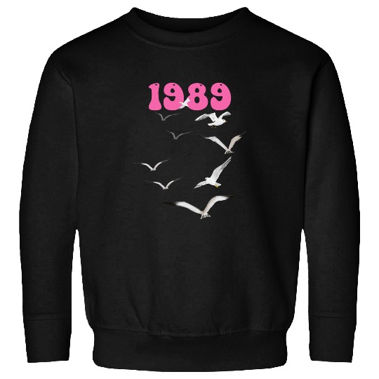 Seagull in the sky Retro Groovy Sweatshirts