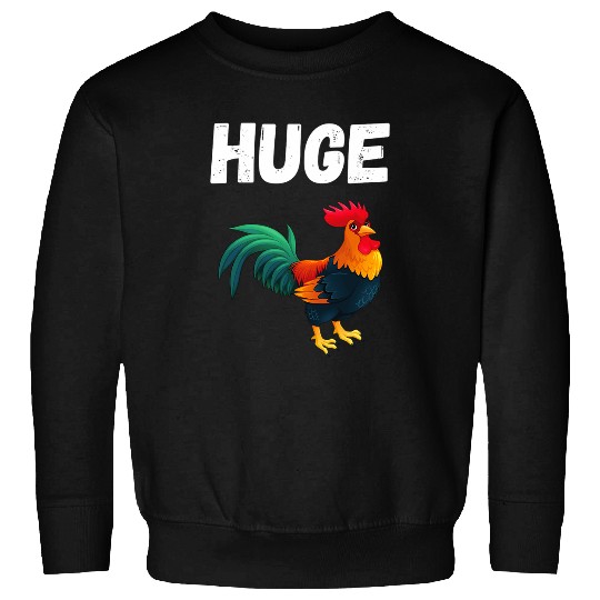 Chicken Lover Huge Rooster Cock Sweatshirts