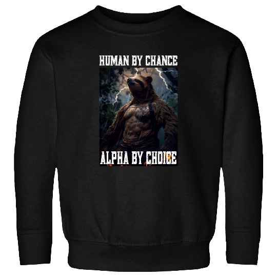 Sloth Pet Alpha Sloth Cringey Meme Funny Cringe Animal Sweatshirts