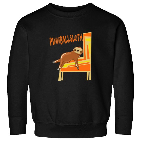 Sloth Pet Pinball Sloth Gift Women Girls Pinball Player Sweatshirts