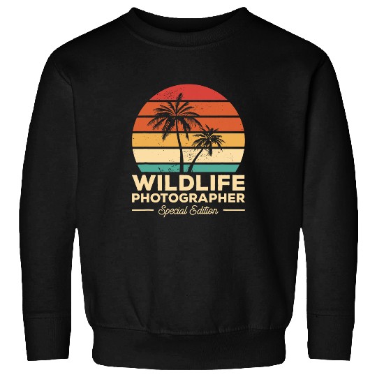 vintages Wildlife Photographer Photography Sweatshirts