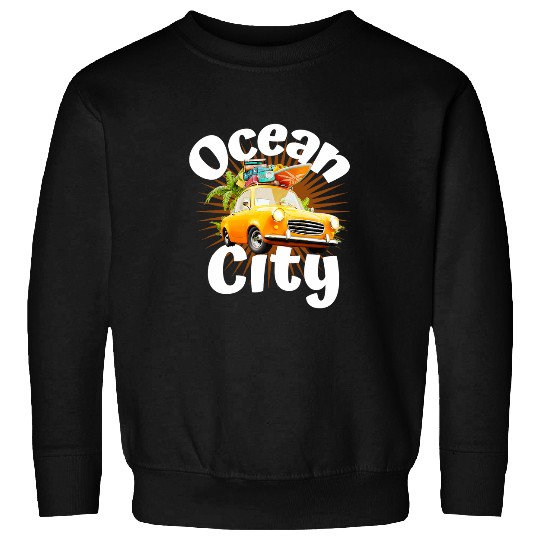 Ocean City Maryland Retro Surfer Tee OCMD Sweatshirts