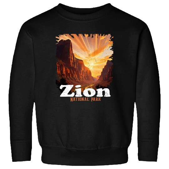 Zion National Park Utah Mountains Nature Hiking Nationalpark Sweatshirts