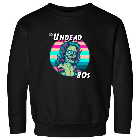 Fun unDeads groove zombie retro music of the 80s halloween Sweatshirts