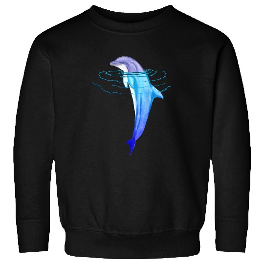 Dolphin Art Ocean Life Sweatshirts