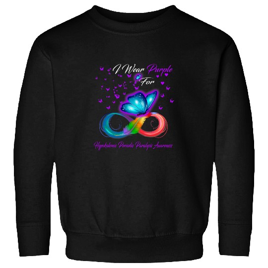 I Wear Purple For Hypokalemic Periodic Paralysis Awareness Sweatshirts
