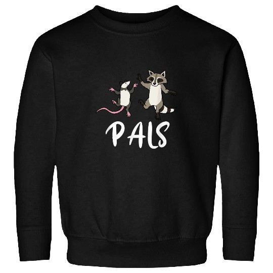 Raccoon Pet and Opossum Cute Raccoon Squad Pals Sweatshirts