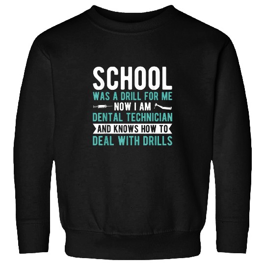 Dental Lab Technician Work Design for Dental Laboratory Sweatshirts