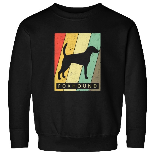 Foxhound Dog Retro Vintage Sweatshirts