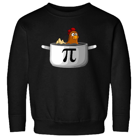 Chicken Pot Pie Math Lover Math and Chickens Pi day Pie Day Sweatshirts
