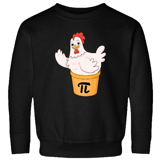 Chicken Pot Pie Funny Math Pi Day Funny Cute Food Lovers Sweatshirts