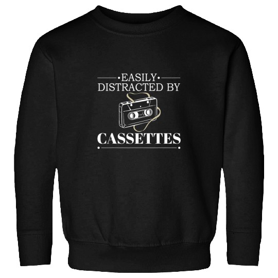 Cassette Tape Music Player Recorder Mix Audio Collecting 223 Sweatshirts