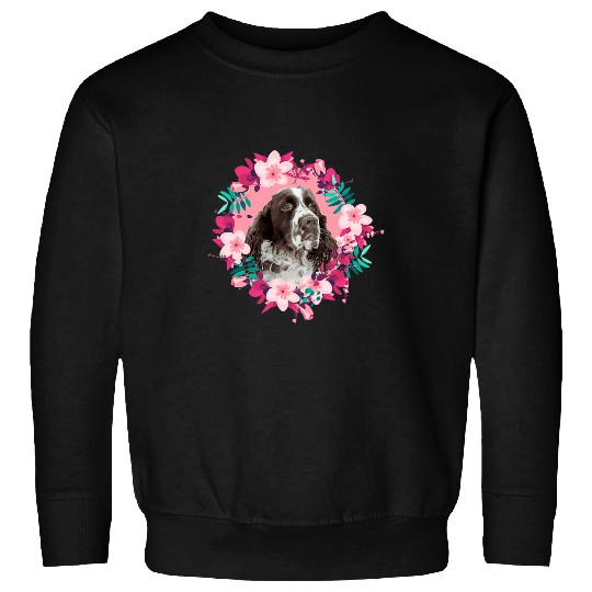 Nostalgia for LEstate English Springer spaniel Sweatshirts