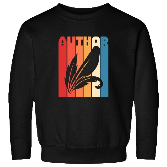 Reading Book Author Book Novel Writer Writing Retro Reader Sweatshirts
