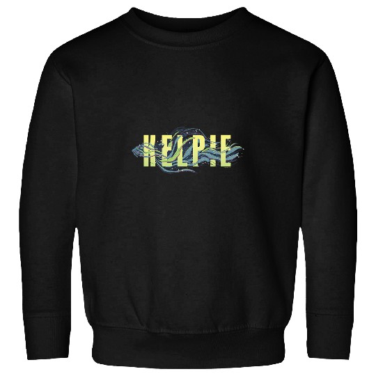 Swimming Pool Fantastic Beasts Kelpie Swimming Logo Sweatshirts