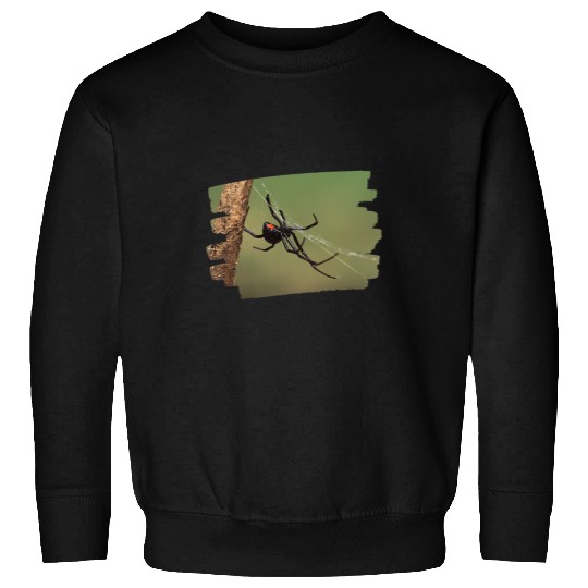 Lacrosse Gift Black Widow Spider 25 Sweatshirts