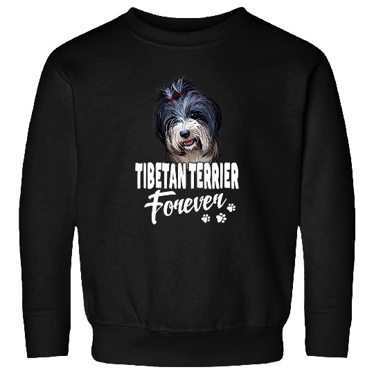 Dogs 365 Tibetan Terrier Forever Cute Dog Lover Gift Sweatshirts