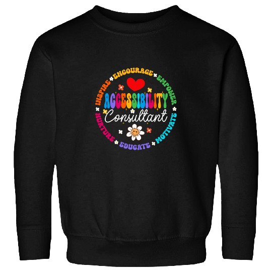 Accessibility Consultant Squad Special Education Teacher Ed Sweatshirts