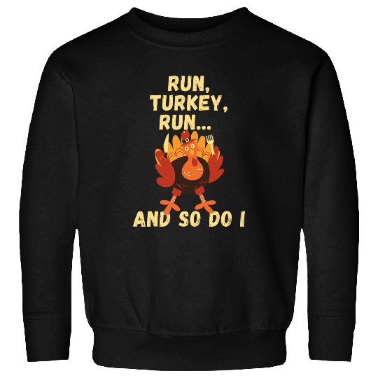 Lacrosse Gift Fun Turkey Trot runner for a fun thanksgiving 5k Sweatshirts